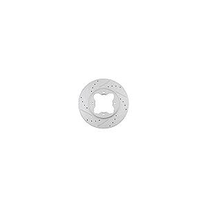 AUTOMUTO Front Rotors Drilled Slotted Discs Brake Rotor fit For 並行輸入品