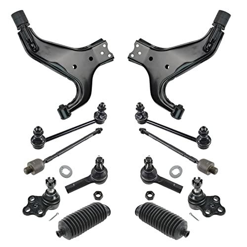 【並行輸入品】 TRQ Front Steering \u0026 Suspension Kit Ball Joint Control Arm Steerの画像