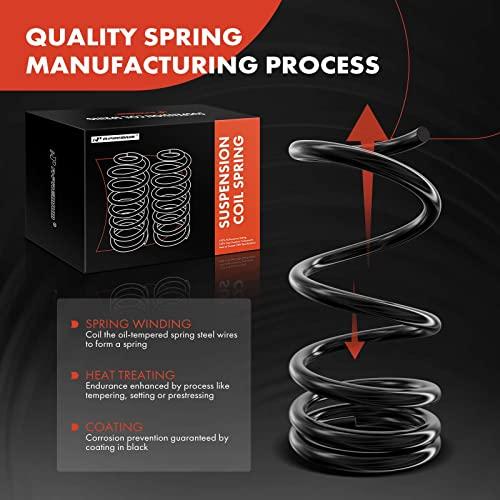 A Premium 2Pcs Front Suspension Coil Spring Set Compatible with  並行輸入品の画像