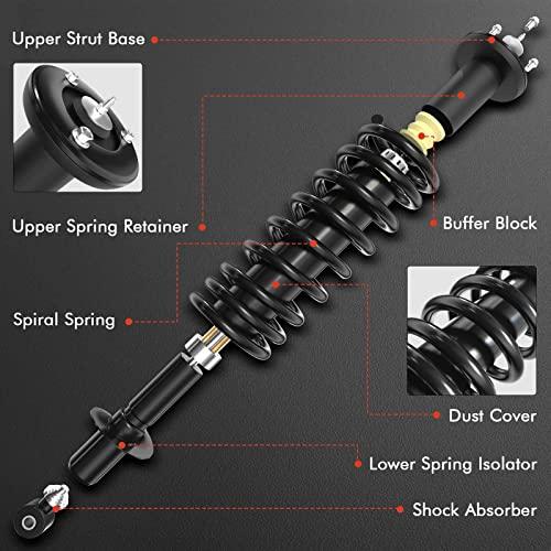 A Premium 2PCS Front Strut Shock Assembly w/Coil Spring [RWD] Co 並行輸入品の画像