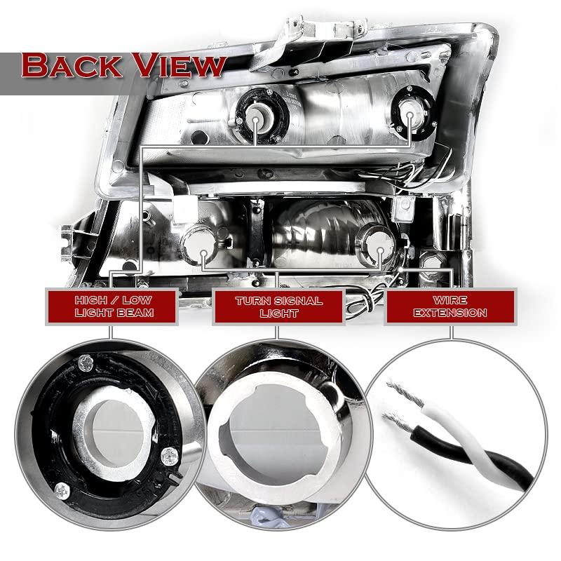 HYPERSPEED DRL LEDストリップヘッドライト + バンパーランプ 4個 2003 2004 2005 2006 20 並行輸入品の画像