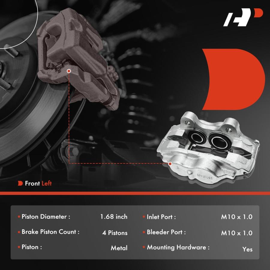 【並行輸入品】 A Premium Disc Brake Caliper Assembly Compatible with Select Toy_3