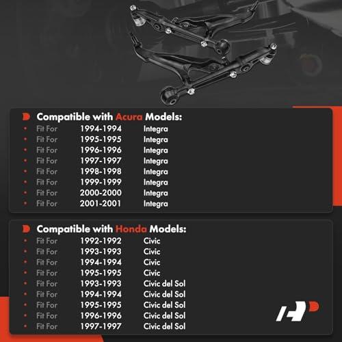 A Premium 2 x Front Lower Control Arm, with Bushing, Compatible  並行輸入品の画像