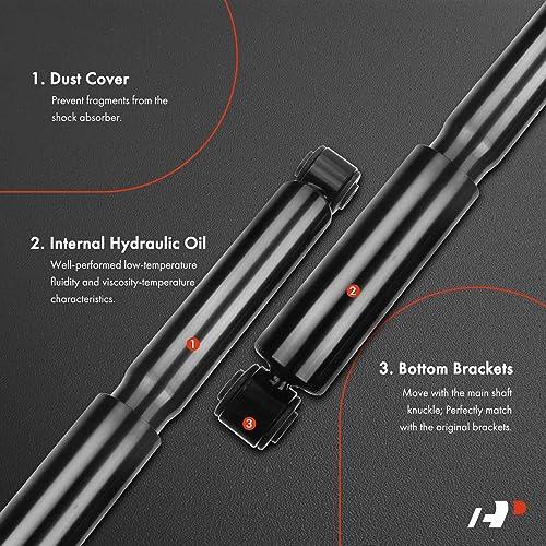 A Premium フロントペア (2) ストラット ショックアブソーバー Freightliner Business Class 並行輸入品_7