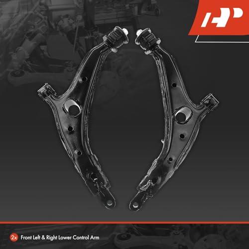 A Premium 2 x Front Lower Control Arm, with Bushing, Compatible  並行輸入品の画像