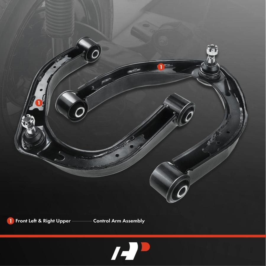【並行輸入品】 A Premium 2 x Front Upper Control Arm, with Ball Joint \u0026 Bushingの画像