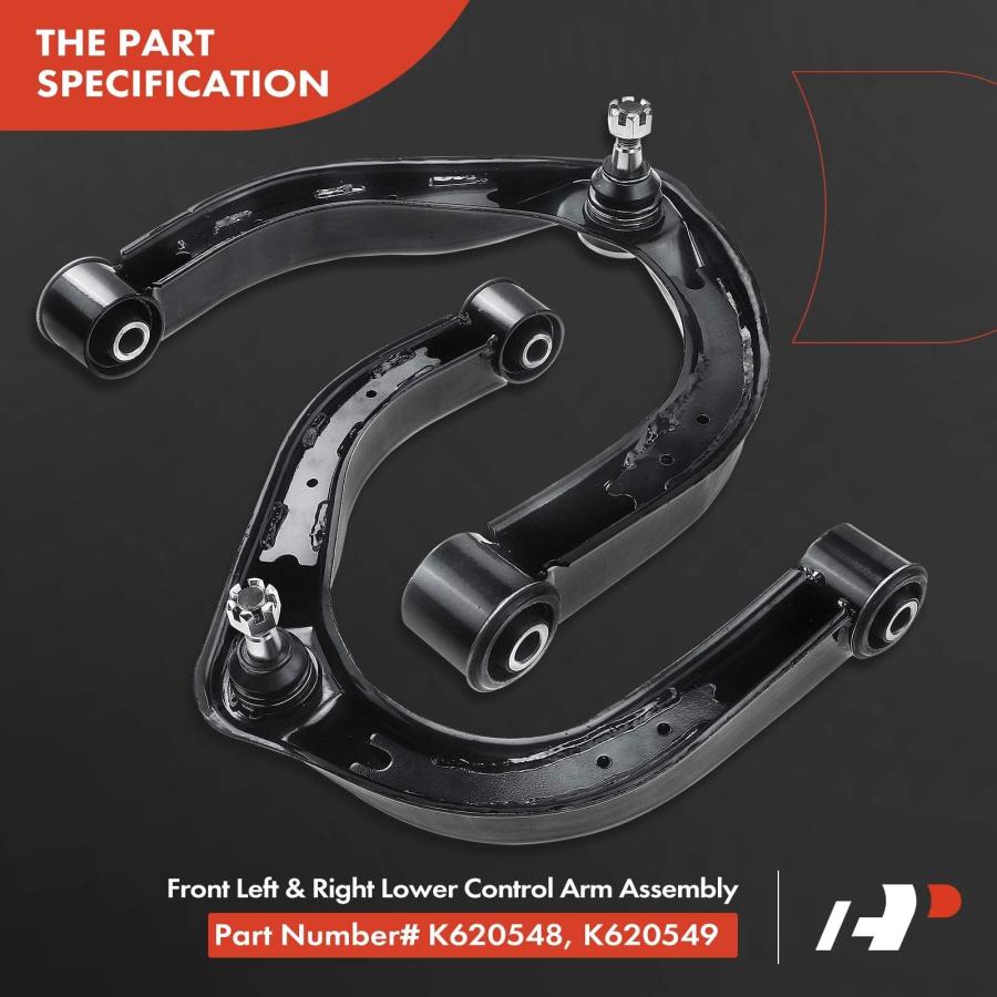 【並行輸入品】 A Premium 2 x Front Upper Control Arm, with Ball Joint \u0026 Bushingの画像