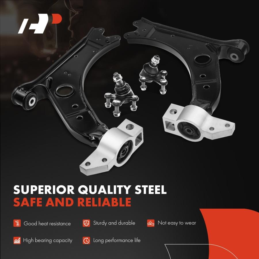 A Premium Set of 8, Lower Control Arm, Lower Ball Joint, Sway Ba 並行輸入品の画像