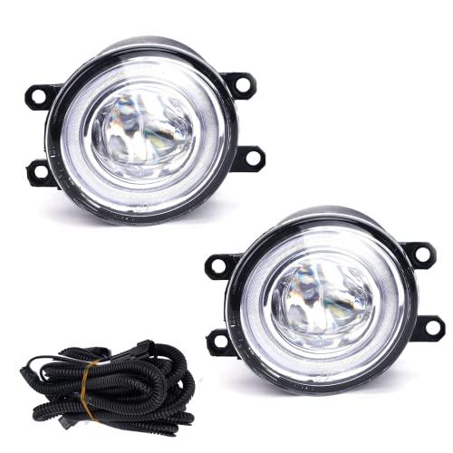 Kspeed Driving Fog Lights with Led Halo DRL for Toyota Camry/Cor 並行輸入品の画像