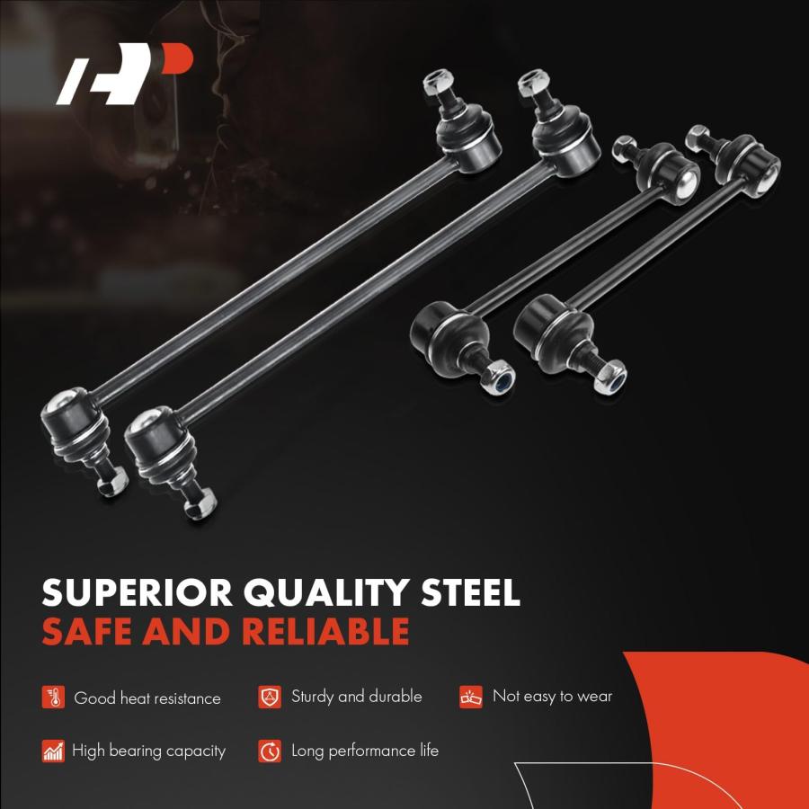 A Premium Set of 8, Front Lower Control Arm, Lower Ball Joint, F 並行輸入品の画像