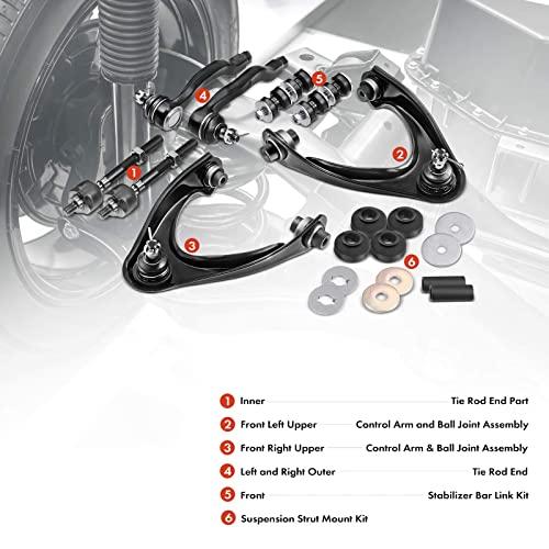 【並行輸入品】 A Premium Set of 10, Front Upper Control Arm, Sway Bar Link, Innの画像