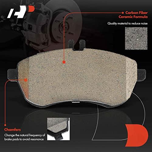 A Premium Front Ceramic Disc Brake Pads Set Compatible with Sele 並行輸入品_7