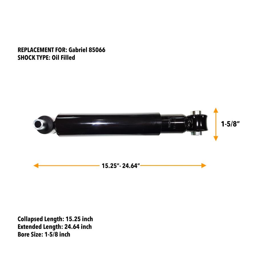 【並行輸入品】TORQUE 85066 ヘビーデューティーショックアブソーバー 4個パック MACK CHN 613 CXN 613 CX Viの画像