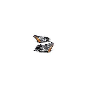 【並行輸入品】 Auto Dynasty Headlights Assembly Compatible with 2008 2011 Fordの画像