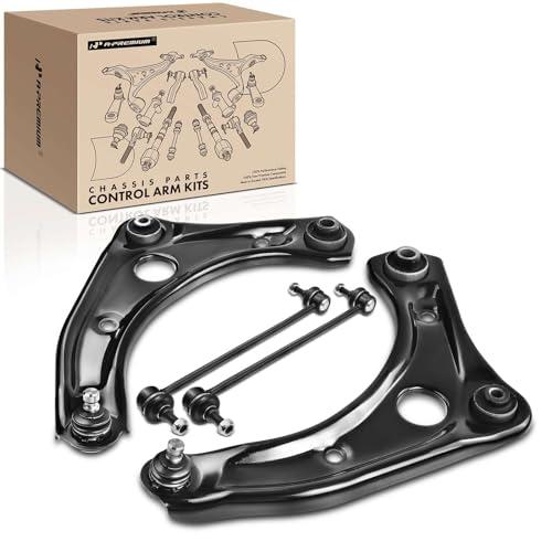 【並行輸入品】 A Premium 4Pcs Front Suspension Kit, Lower Control Arm, Sway Barの画像
