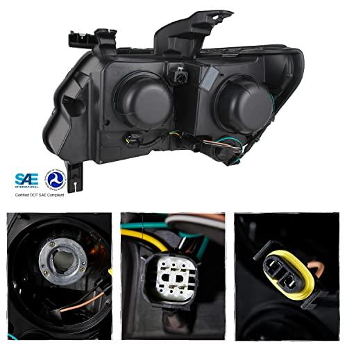 【並行輸入品】AKKON 2015 2016 2017 2018 2019 2020 2021 2022 シボレーコロラドプロジェクターヘッドラの画像