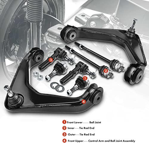 A Premium Set of 8, Front Upper Control Arm, Lower Ball Joint, I 並行輸入品の画像