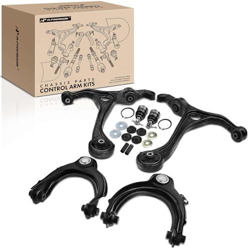 A Premium Set of 8, Front Upper Lower Control Arm, Lower Ball Jo 並行輸入品の画像