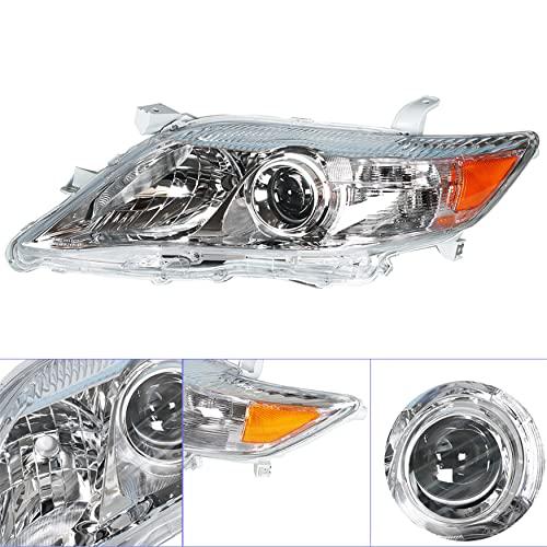 WFLNHB ヘッドライト アセンブリ 交換用 トヨタ カムリ ベース / CE / LE / XLE 2010 2011 プロジ 並行輸入品の画像