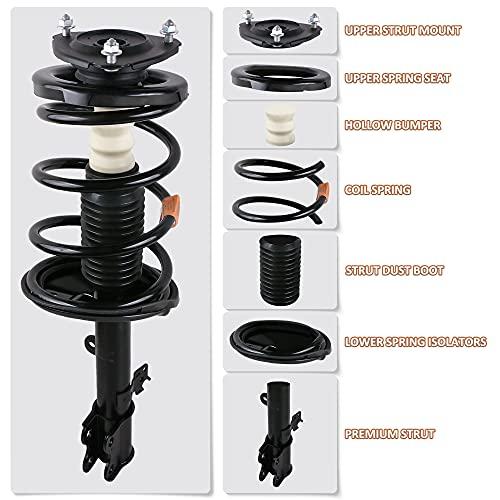 【並行輸入品】 MOSTPLUS Pair Front Complete Strut Assembly 172529 172528 Compatの画像