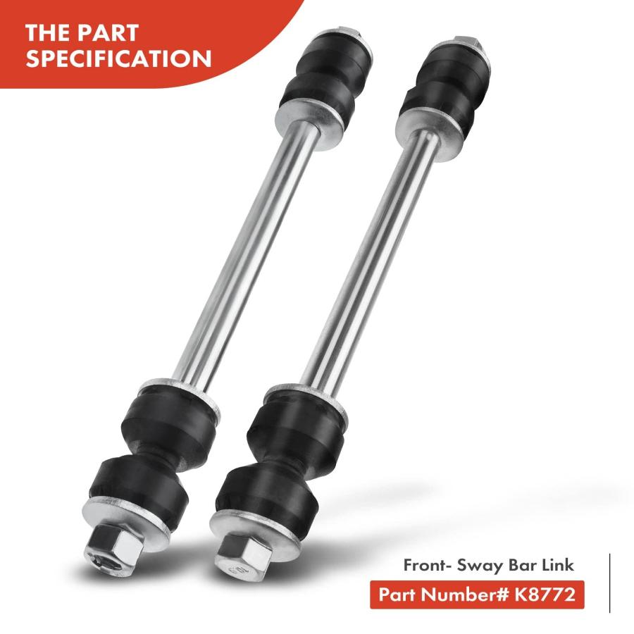 A Premium Set of 12, Front Upper Control Arm, Sway Bar Link, Low 並行輸入品の画像