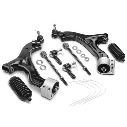 A Premium Set of 8, Front Lower Control Arm, Inner & Outer Tie R 並行輸入品の画像