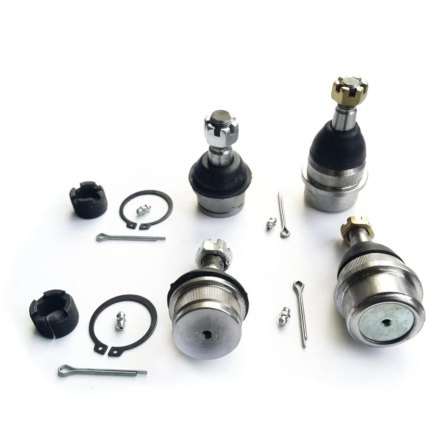 【並行輸入品】AngyMec 4PC フロント上部下部ボールジョイントサスペンションキット ジープチェロキー90 01用 ジープ コマンチ 90の画像