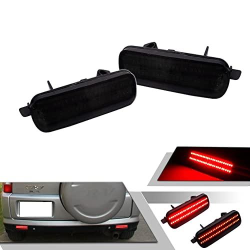 GTINTHEBOX 2002 2003 2004 ホンダ CR V LED リアフォグバンパーリフレクター ブレーキテールライト 並行輸入品_1