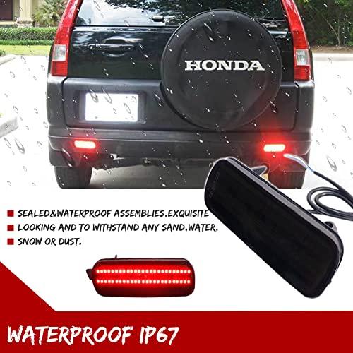 GTINTHEBOX 2002 2003 2004 ホンダ CR V LED リアフォグバンパーリフレクター ブレーキテールライト 並行輸入品_7