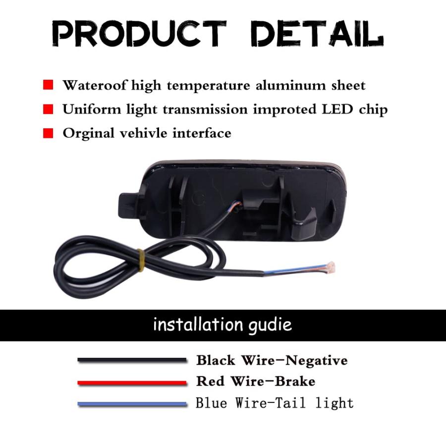 GTINTHEBOX 2002 2003 2004 ホンダ CR V LED リアフォグバンパーリフレクター ブレーキテールライト 並行輸入品_9