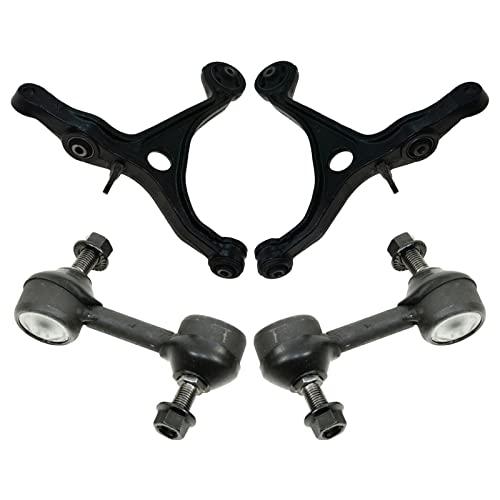 【並行輸入品】TRQ フロントサスペンションキット コントロールアーム スウェイバー スタビライザーリンク 2004 2008 Acura TSの画像