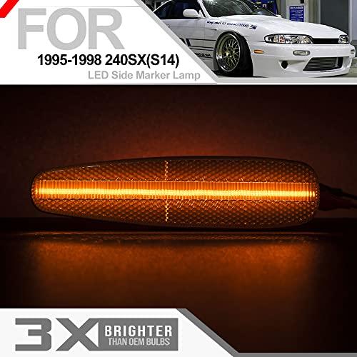 nsautolighting Full LED Side Marker Lights Side Indicator Lamps  並行輸入品の画像