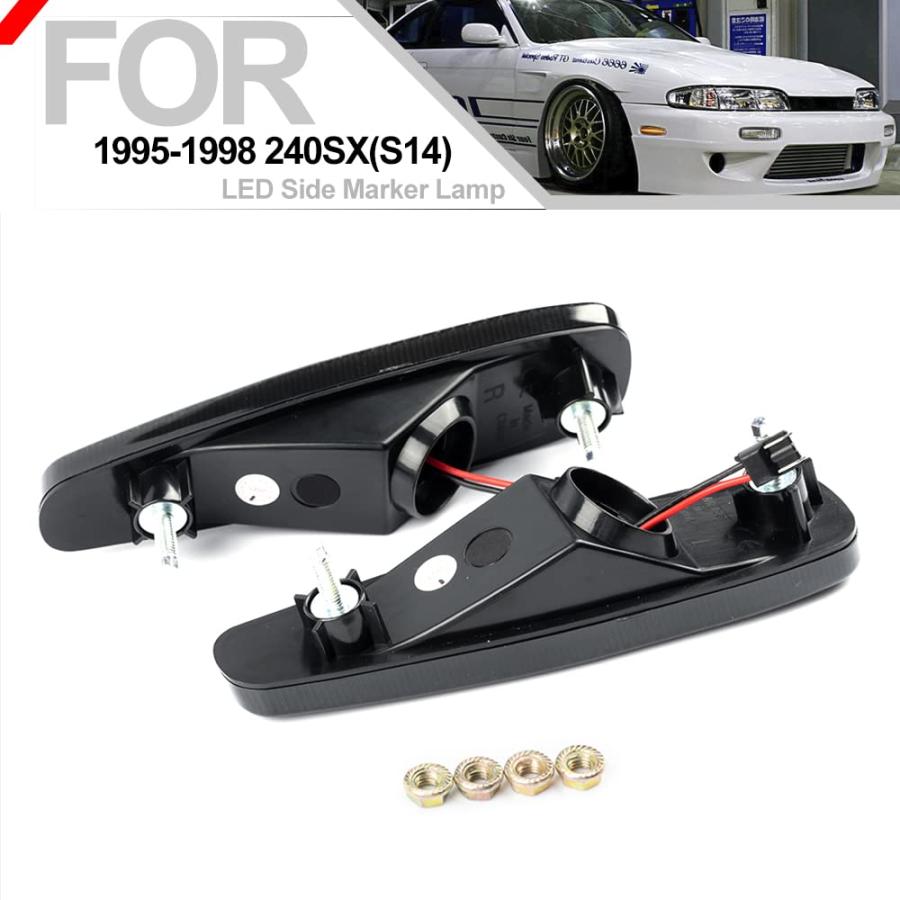 nsautolighting Full LED Side Marker Lights Side Indicator Lamps  並行輸入品の画像