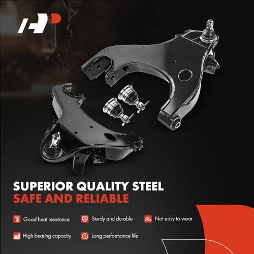 A Premium Set of 4, Front Lower Control Arm, Upper Ball Joint, C 並行輸入品の画像