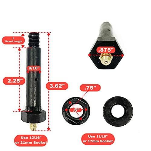 Southwest Wheel グリース可能なタンデムトレーラー車軸ハンガーキット ダブルアイスプリング用 (5.2K車軸) SO 並行輸入品_4