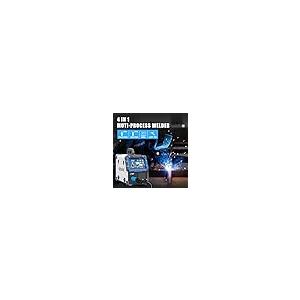 【並行輸入品】AZZUNO 200A MIG溶接機 110V/220V デュアルボルテージマルチプロセス溶接機 ガスレスMIG溶接機 4イン1フの画像