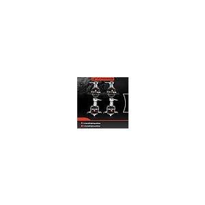 【並行輸入品】 A Premium Set of 4, Front Upper \u0026 Lower Ball Joints Kit, Compatiの画像
