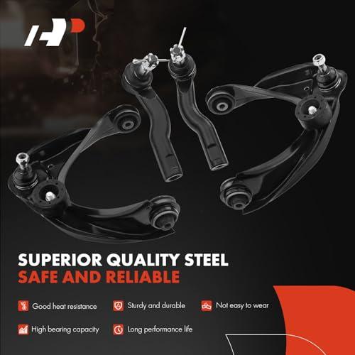 A Premium Set of 8, Front Lower Rearward & Upper Control Arm, Sw 並行輸入品の画像