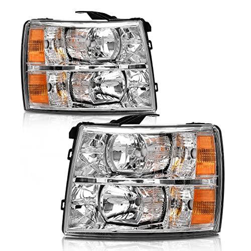 AXLAHA シボレーシルバラードヘッドライトアセンブリ 2007 2008 2009 2010 2011 2012 2013 シ 並行輸入品_1