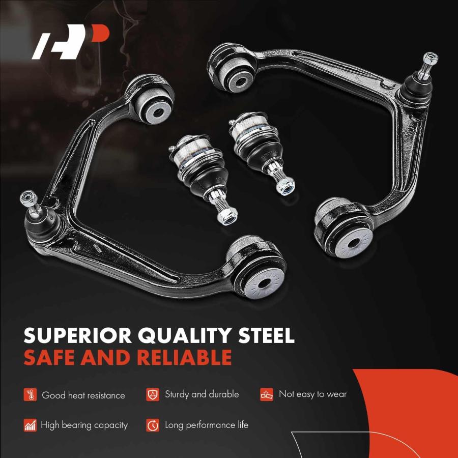 A Premium Set of 8, Upper Control Arm, Lower Ball Joint, Inner O 並行輸入品の画像