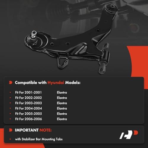 A Premium Front Left Lower Control Arm, with Ball Joint & Bushin 並行輸入品の画像