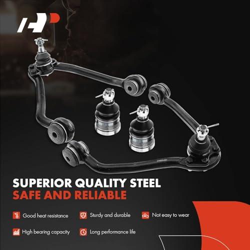A Premium Set of 6, Front Upper Control Arm, Sway Bar Link, Lowe 並行輸入品の画像