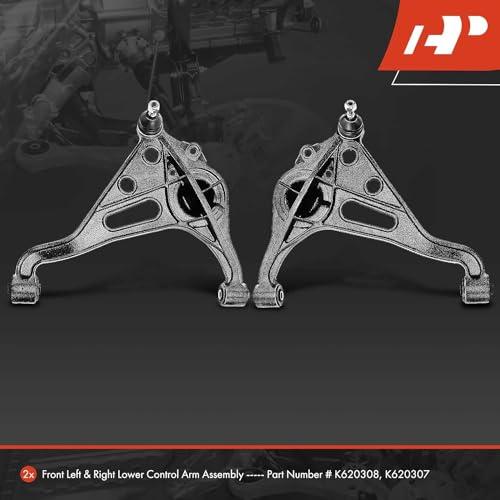 A Premium 2 x Front Lower Control Arm, with Ball Joint & Bushing 並行輸入品の画像