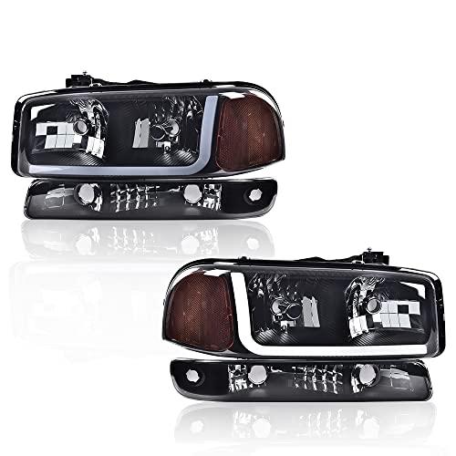 CHEDA LED DRL Headlights Compatible with 1999 2000 2001 2002 200 並行輸入品の画像