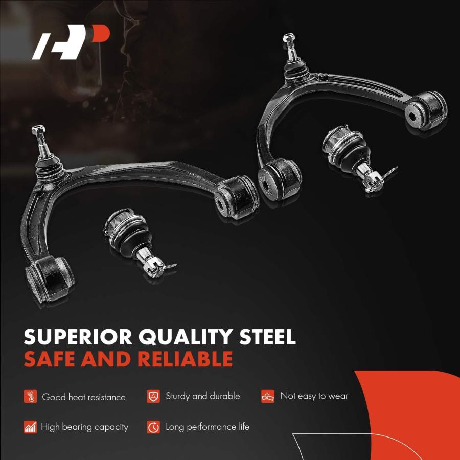 A Premium Set of 6, Upper Control Arm, Lower Ball Joint, 0uter T 並行輸入品の画像