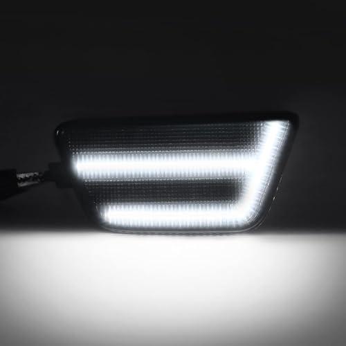 R\u0026F オートスモークレンズ LEDバンパーマーカーライト 交換用 C'hevy Cruze 2011 2012 2013 201 並行輸入品の画像
