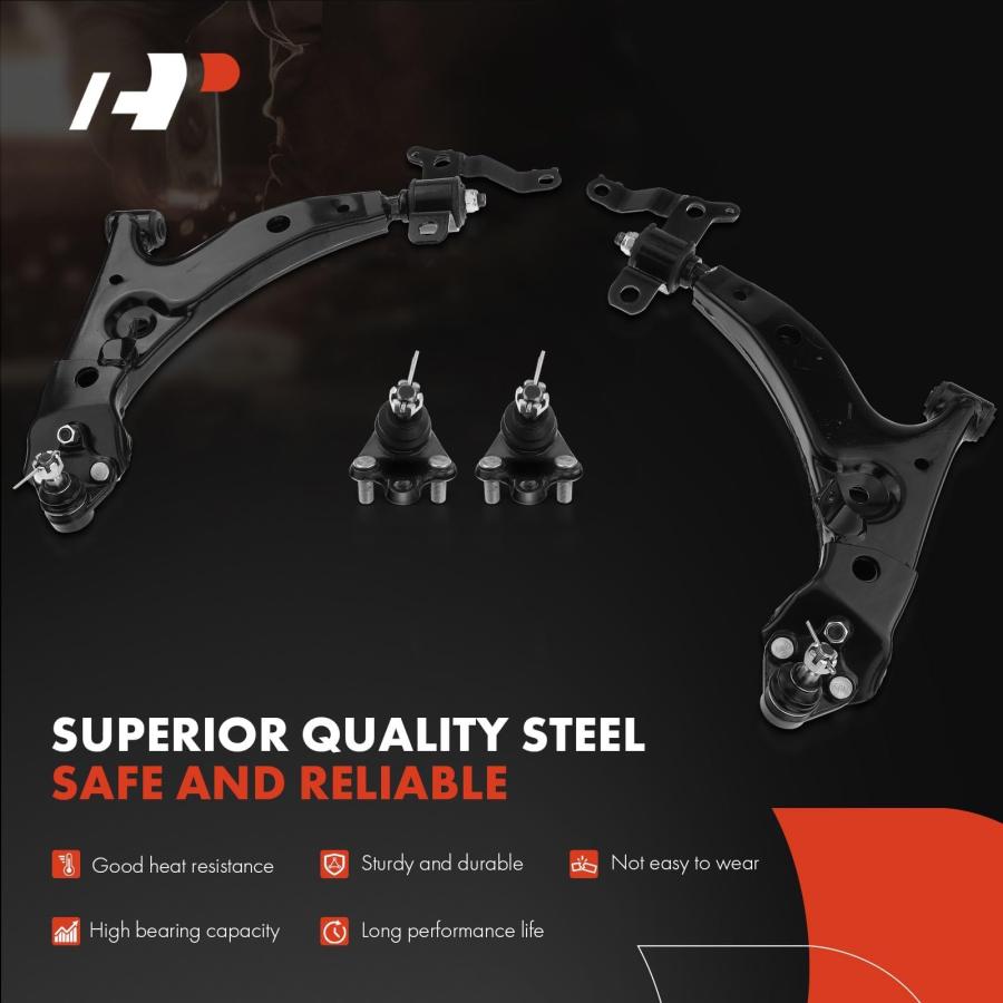 A Premium Set of 12, Front Lower Control Arm, Lower Ball Joint,  並行輸入品の画像
