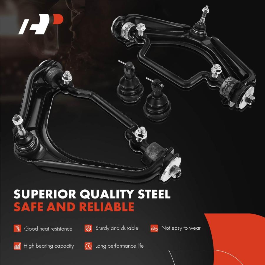 A Premium Set of 6, Front Upper Control Arm, Lower Ball Joint, I 並行輸入品の画像