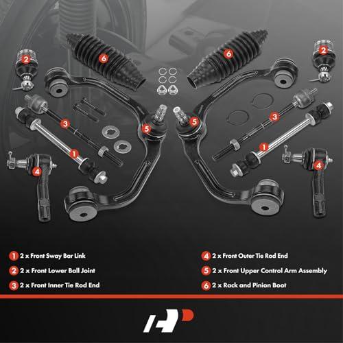 A Premium Set of 12, Upper Control Arm, Lower Ball Joint, Inner  並行輸入品の画像