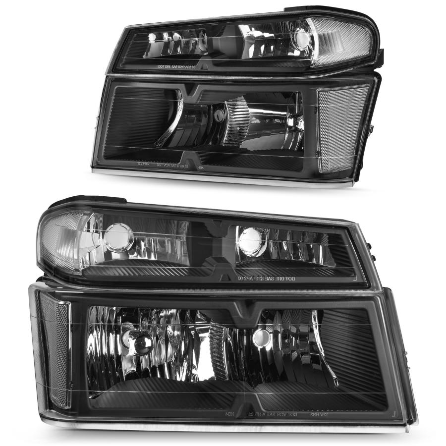 【並行輸入品】AUTOSAVER88 ヘッドライトアセンブリ 2004 2012 シボレー コロラド / 04 12 GMC キャニオン / 2_2
